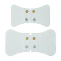 Veridian Healthcare TENS + Heat Pain Management Replacement Pads (1-Sm and 1-Lg) for 22-033 22-036